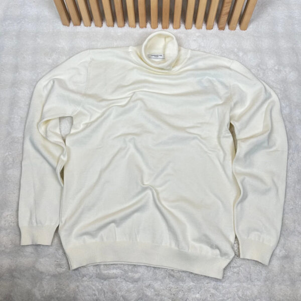 Pull à col roulé Hamaki - Ho homme blanc cassé taille XL — vue 17