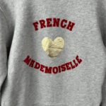Sweat-shirt Bonton French gris chiné taille 4 ans — vue 4