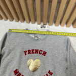 Sweat-shirt Bonton French gris chiné taille 4 ans — vue 12