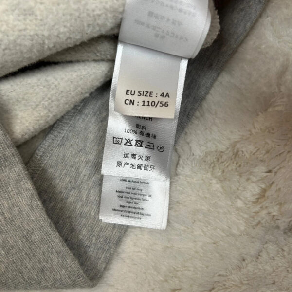Sweat-shirt Bonton French gris chiné taille 4 ans — vue 19