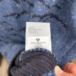 Pull col rond Obermeyer homme bleu chiné taille M — vue 7