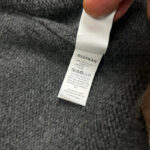 Gilet cardigan en maille à col châle Olly Gan Gislain homme gris anthracite taille XXL — vue 9