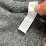 Gilet cardigan en maille à col châle Olly Gan Gislain homme gris anthracite taille XXL — vue 10