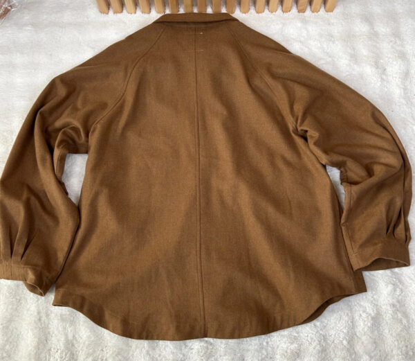 Veste-chemise Elvine Marilla femme camel taille XL — vue 3