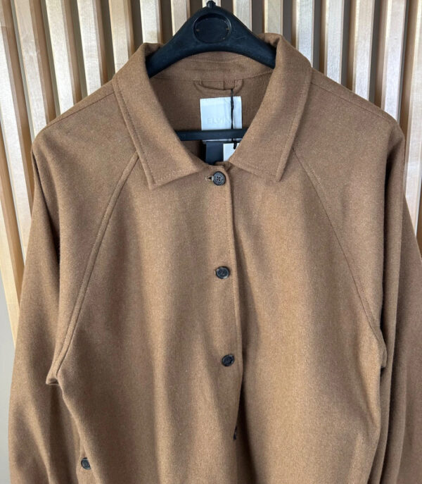 Veste-chemise Elvine Marilla femme camel taille XL — vue 5