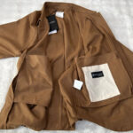 Veste-chemise Elvine Marilla femme camel taille XL — vue 7