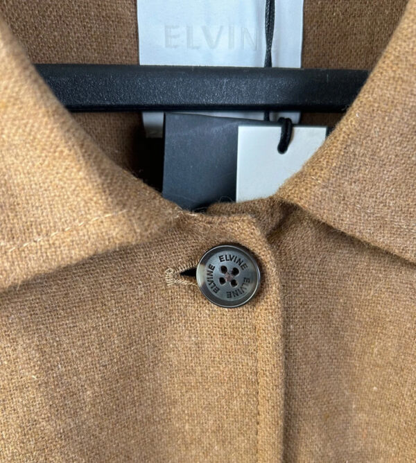Veste-chemise Elvine Marilla femme camel taille XL — vue 8