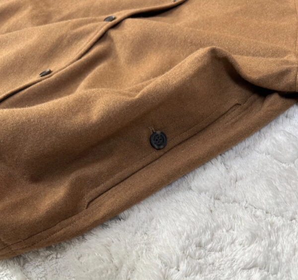Veste-chemise Elvine Marilla femme camel taille XL — vue 11