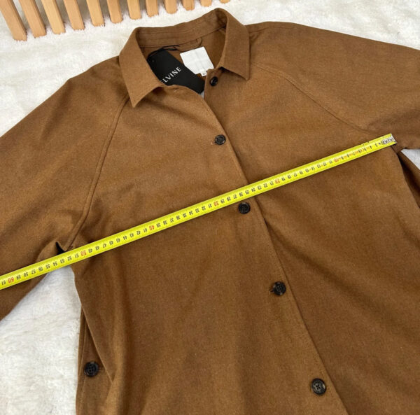 Veste-chemise Elvine Marilla femme camel taille XL — vue 13