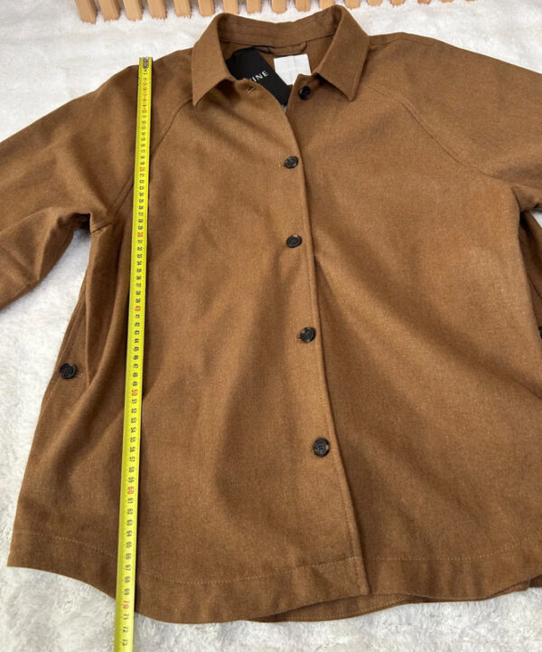 Veste-chemise Elvine Marilla femme camel taille XL — vue 14
