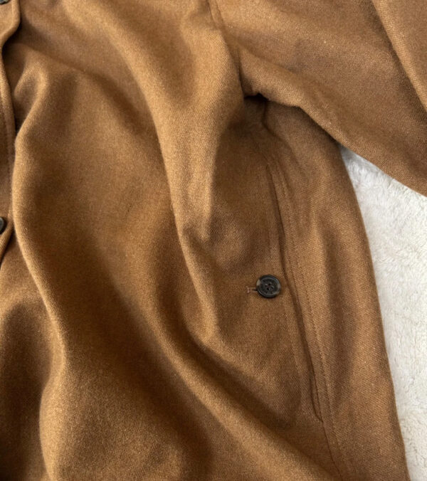 Veste-chemise Elvine Marilla femme camel taille XL — vue 15