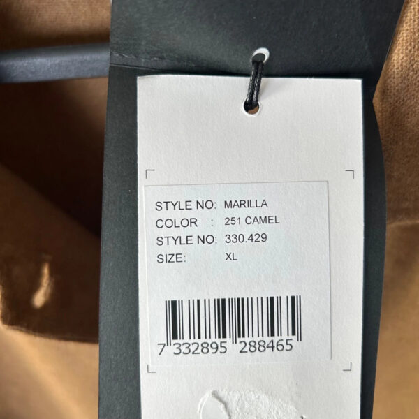 Veste-chemise Elvine Marilla femme camel taille XL — vue 17