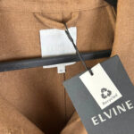 Veste-chemise Elvine Marilla femme camel taille XL — vue 18
