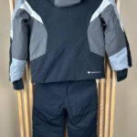Ensemble de ski enfant Obermeyer noir/gris taille Teen S (8) — vue 3
