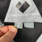 Ensemble de ski enfant Obermeyer noir/gris taille Teen S (8) — vue 9
