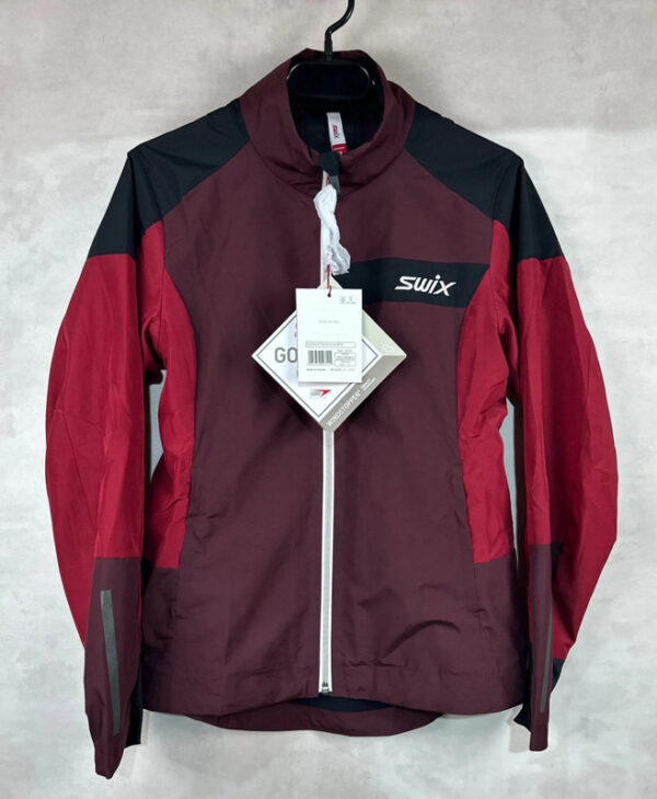 Veste technique coupe-vent Swix femme bordeaux taille XS — vue 2