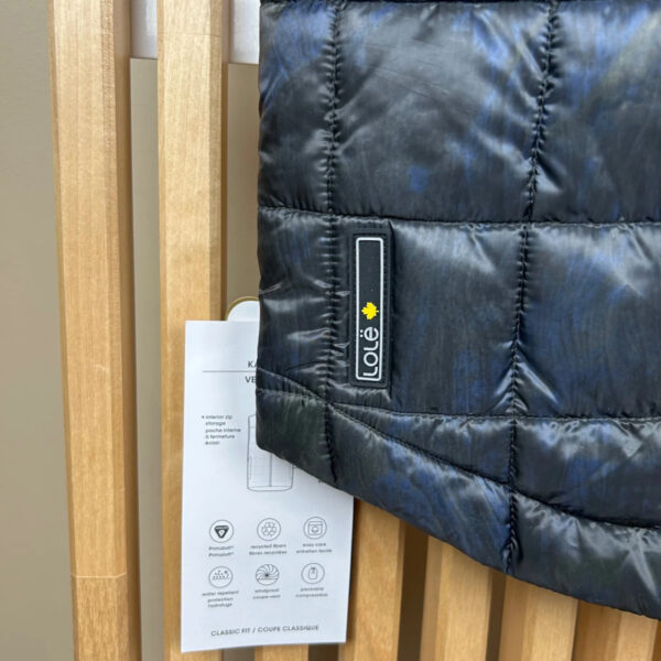Gilet matelassé sans manches Lolë Le Kaslo homme bleu marine taille S — vue 4