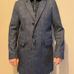 Manteau à capuche Olly Gan TOMMASO homme gris anthracite taille M — vue 2