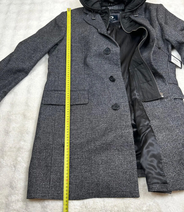 Manteau à capuche Olly Gan TOMMASO homme gris anthracite taille M — vue 13