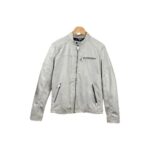 Veste en similicuir Jack & Jones Jjerock PU Jacket homme beige taille M