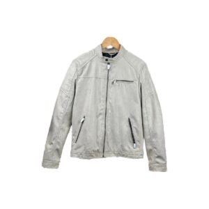 Veste en similicuir Jack & Jones Jjerock PU Jacket homme beige taille M