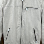Veste en similicuir Jack & Jones Jjerock PU Jacket homme beige taille M — vue 3