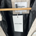 Veste en similicuir Jack & Jones Jjerock PU Jacket homme beige taille M — vue 9