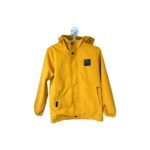 Veste à capuche enfant Volcano unisexe jaune moutarde taille 146/152 cm (10-12 ans)