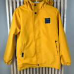 Veste à capuche enfant Volcano unisexe jaune moutarde taille 146/152 cm (10-12 ans) — vue 2