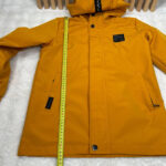 Veste à capuche enfant Volcano unisexe jaune moutarde taille 146/152 cm (10-12 ans) — vue 12