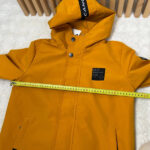 Veste à capuche enfant Volcano unisexe jaune moutarde taille 146/152 cm (10-12 ans) — vue 15