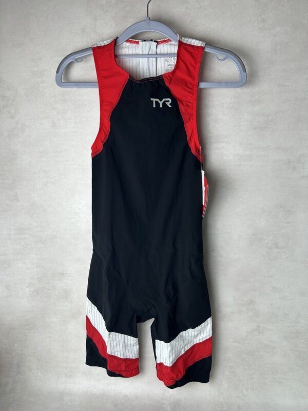 Combinaison de triathlon TYR Carbon BK Trisuit homme noir taille XS — vue 2