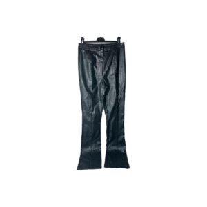 Pantalon slim effet croco Vero Moda VM Wren HW Slim Croc Pants femme noir taille S