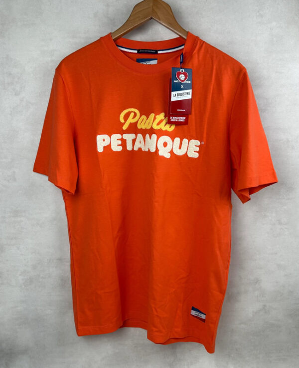 T-shirt manches courtes Jack & Jones Emberglow homme orange taille S — vue 3