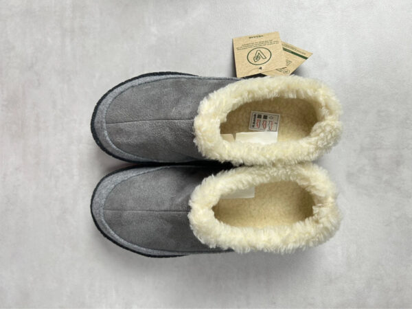 Chaussons unisexe gris taille 37 — vue 3