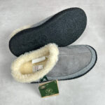 Chaussons unisexe gris taille 37 — vue 5