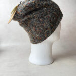 Bonnet Spot JA4057 unisexe gris chiné multicolore taille TU — vue 5