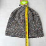 Bonnet Spot JA4057 unisexe gris chiné multicolore taille TU — vue 8