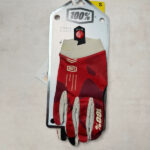 Gant de VTT 100% iTrack Gloves Sentinel Terra unisexe rouge taille S — vue 3