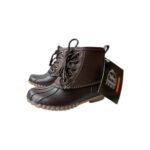 Bottines enfant fourrées marron foncé taille 30