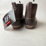 Bottines enfant fourrées marron foncé taille 30 — vue 7