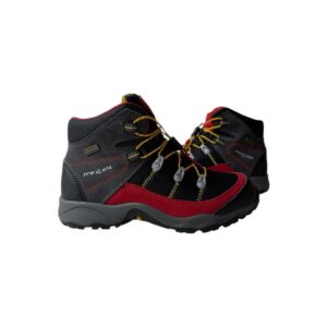 Chaussures de randonnée enfant Twister WP Kid noir/rouge taille 34