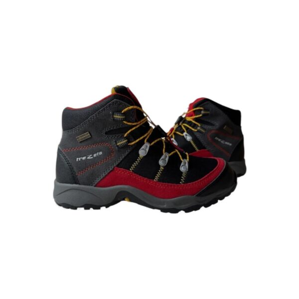 Chaussures de randonnée enfant Twister WP Kid noir/rouge taille 34