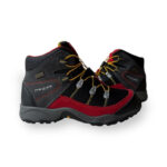 Chaussures de randonnée enfant Twister WP Kid noir/rouge taille 34 — vue 2