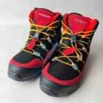 Chaussures de randonnée enfant Twister WP Kid noir/rouge taille 34 — vue 6