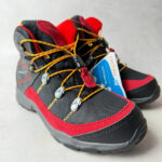 Chaussures de randonnée enfant Twister WP Kid noir/rouge taille 34 — vue 7