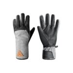 Gants thermiques femme Axle gris chiné/noir taille M