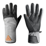 Gants thermiques femme Axle gris chiné/noir taille M — vue 2