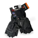 Moufles mitaines convertibles Kiruna unisexe noir taille 10 — vue 3