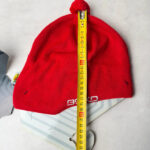 Bonnet à pompon Briko unisexe rouge taille TU — vue 4